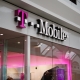 T Mobile store front inside a mall in New Jersey.